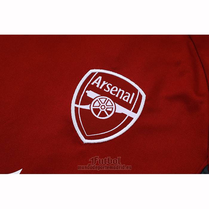 Chandal del Arsenal Manga Corta 2025-2026 Rojo - Pantalon Corto